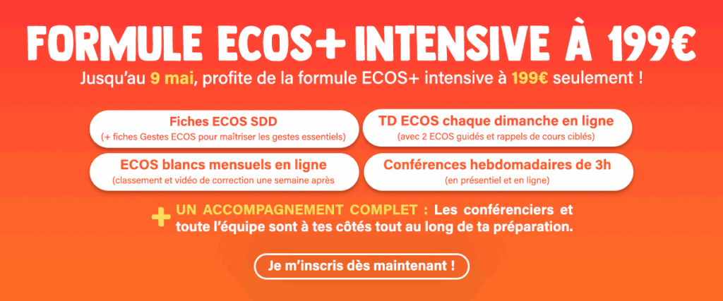 Formule ECOS+ intensive à 199€
